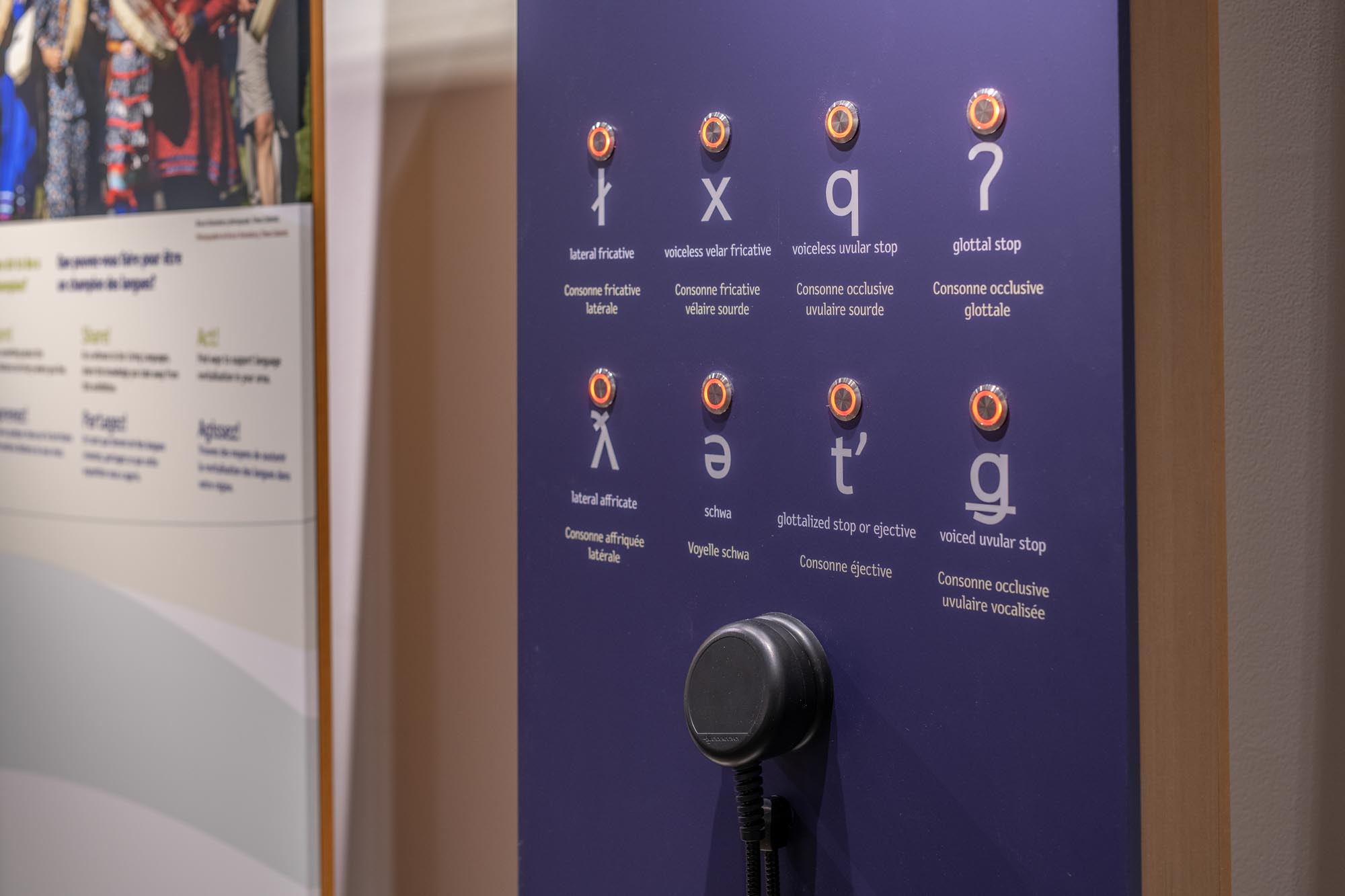 Our Living Languages: travelling exhibition