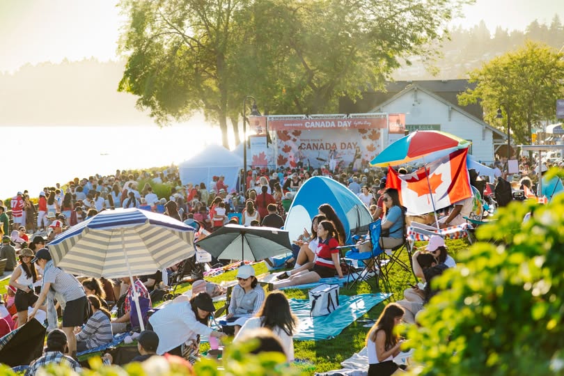 Canada Day by the Bay